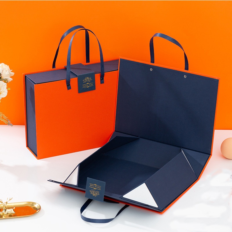 High-End Luxury Magnetic Foldable Paper Cardboard Gift Luxury Paper Box Custom – Luxury Paper Box Custom and Luxury Paper Box price