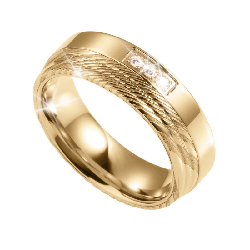 Damascus Steel Ring 9