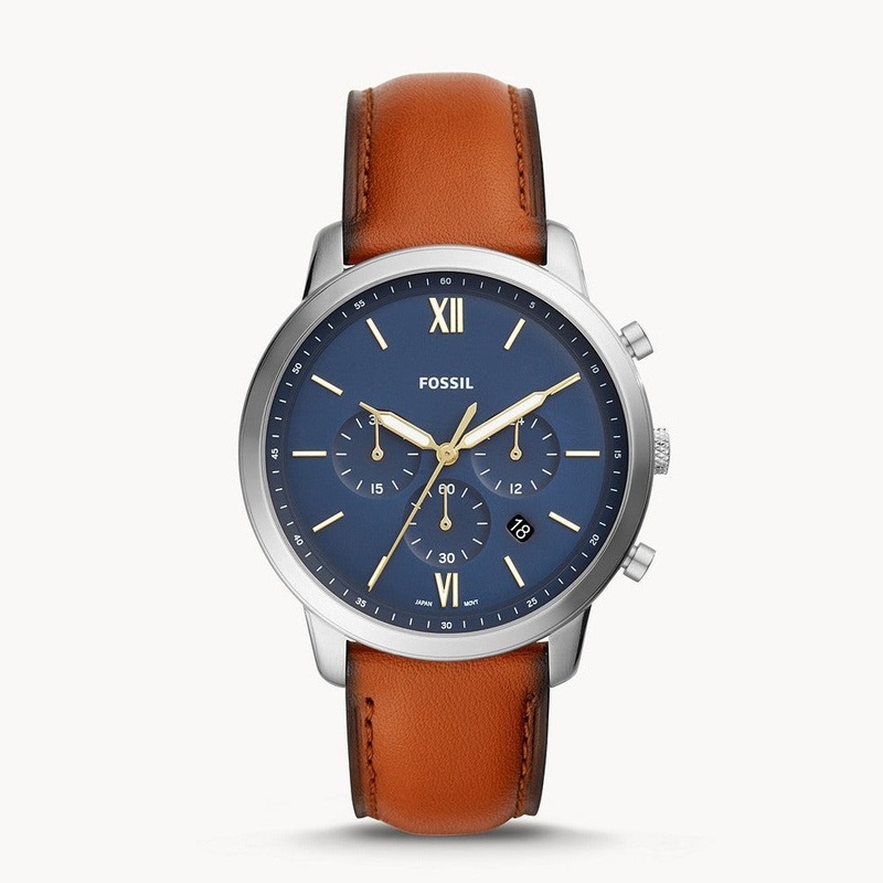 Fossil Neutra Chronograph Brown Watch | FS5453