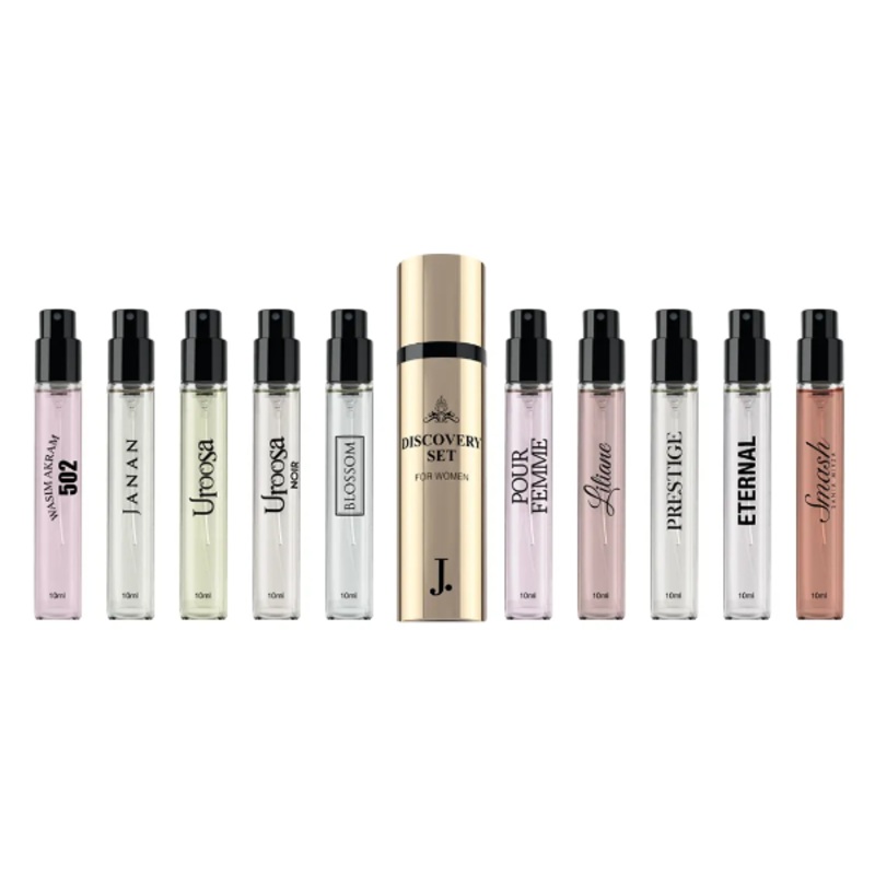 Junaid Jamshed Discovery Set For Women – Each – 10ml – 10-Pack