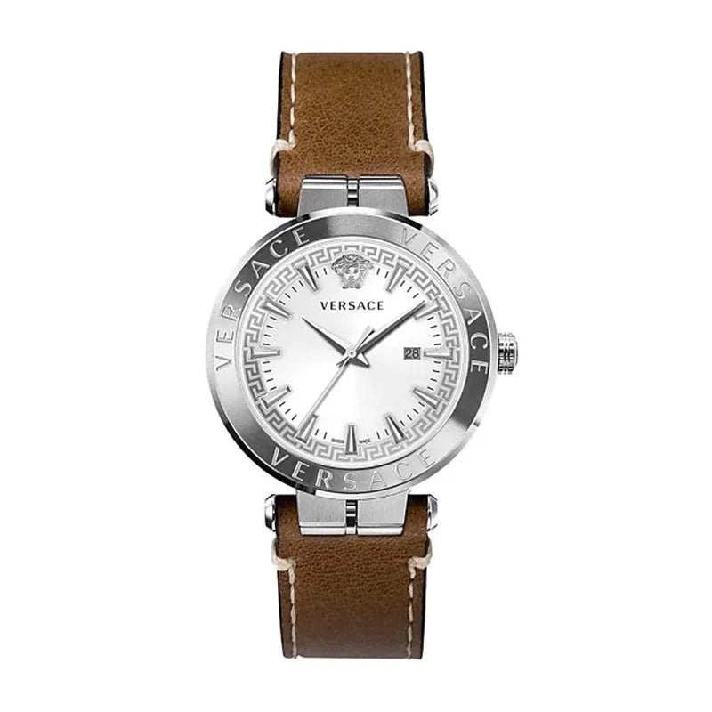 Versace Men’s Watch Aion 44mm White Brown VE2F00121