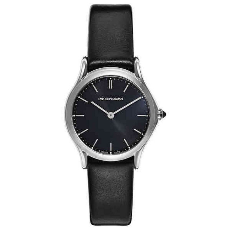 Emporio Armani Swiss Classic Black Sunray Dial Casual women’s Watch ARS7012 28 Black Stainless Steel