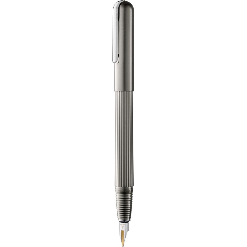 Fountain Pen LAMY imporium titanium F Grey metal