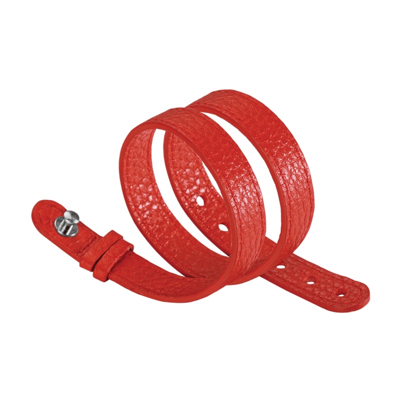 Red Leather Wraparound – For Steel Icon – Model 10-CWRST