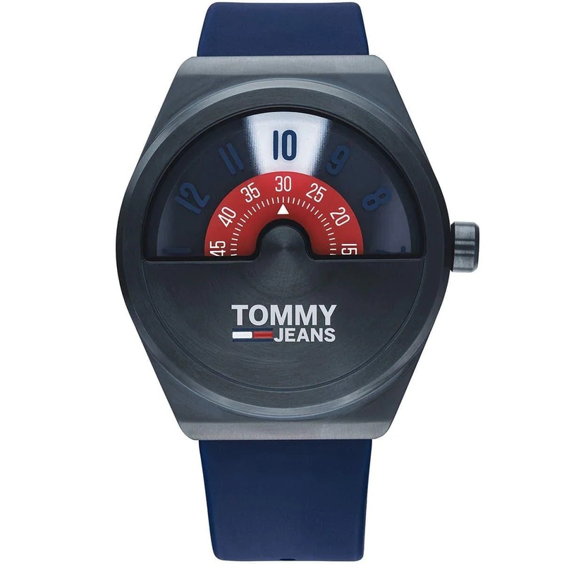Tommy Hilfiger Men’s Watch Monogram Pop Blue 1791775