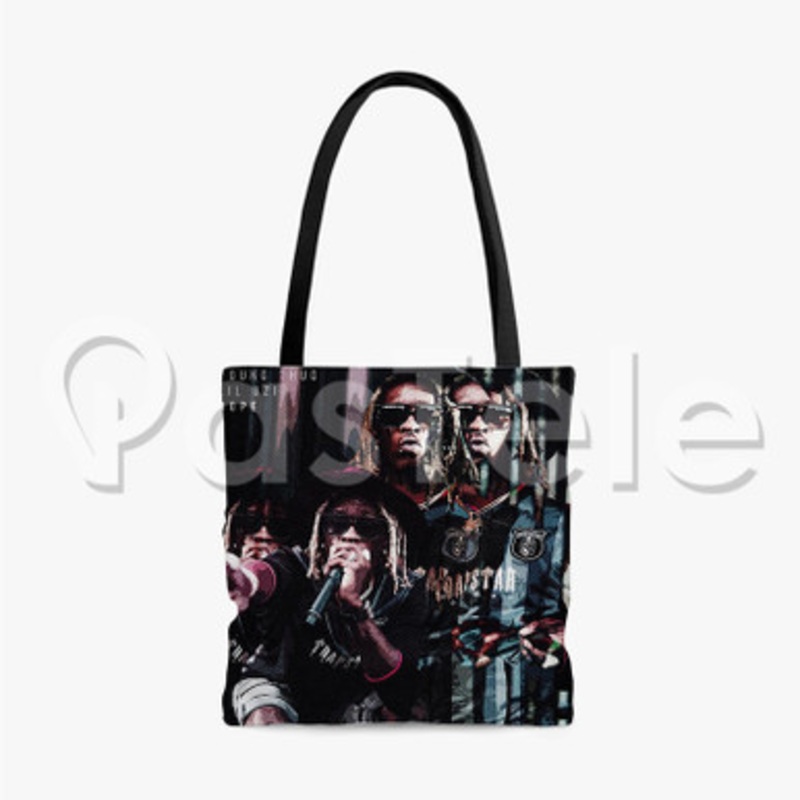 Young Thug Dope Custom Personalized Tote Bag Unisex Polyester Cotton Bags
