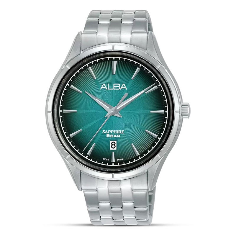 Alba Prestige Turquoise Gradation Dial Men’s Watch | AS9T71X