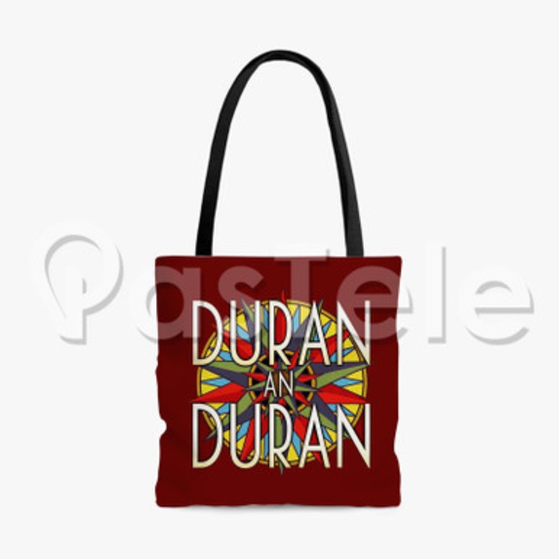 duran duran d Custom Personalized Tote Polyester Cotton Bags Unisex