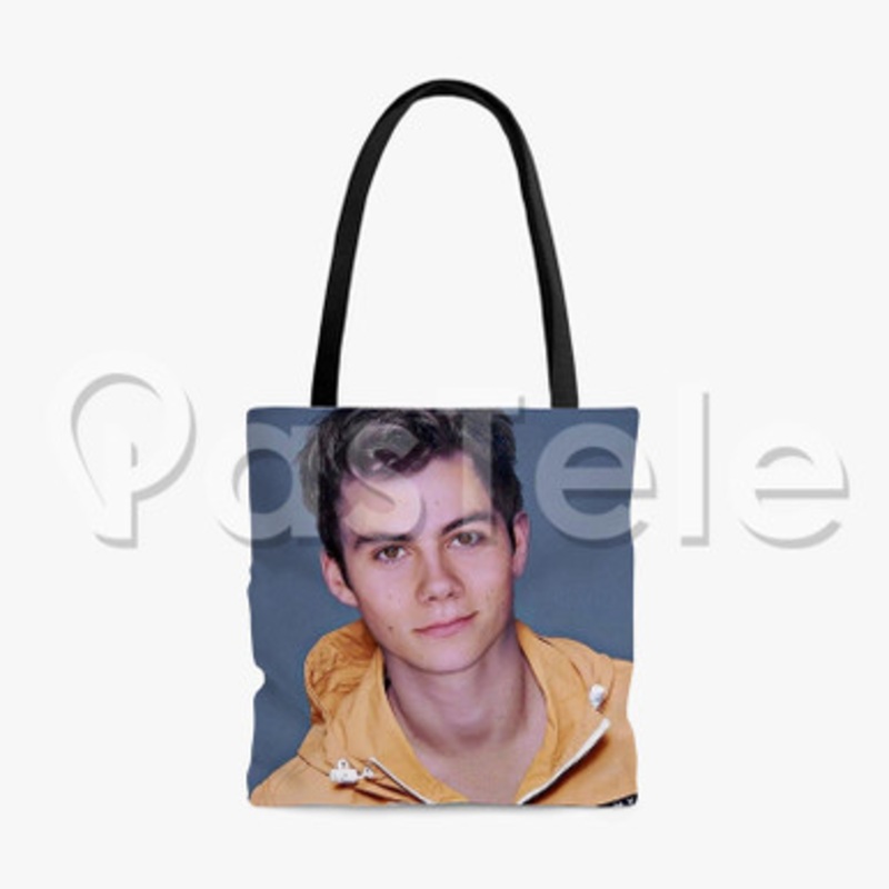 Dylan O brien Custom Personalized Tote Polyester Cotton Bags Unisex