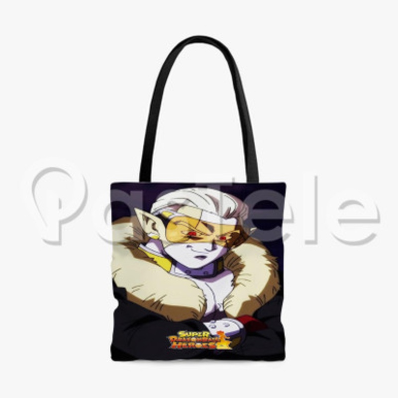 Hearts Dragon Ball Heroes Custom Personalized Tote Polyester Cotton Bags Unisex