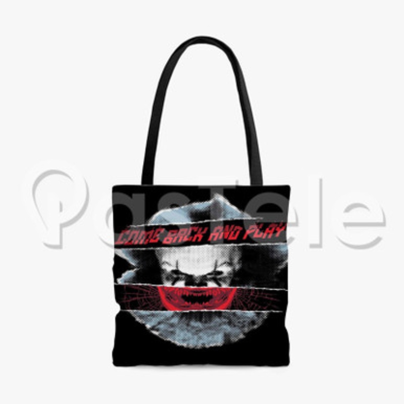 IT Chapter 2 Play Custom Personalized Tote Polyester Cotton Bags Unisex