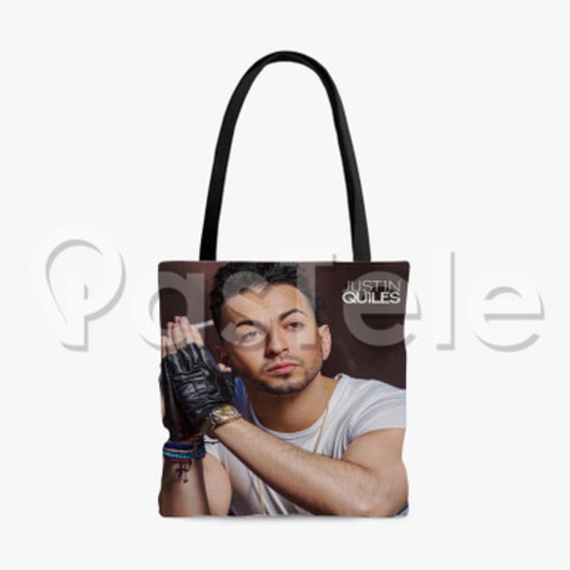 J Quiles Custom Personalized Tote Polyester Cotton Bags Unisex