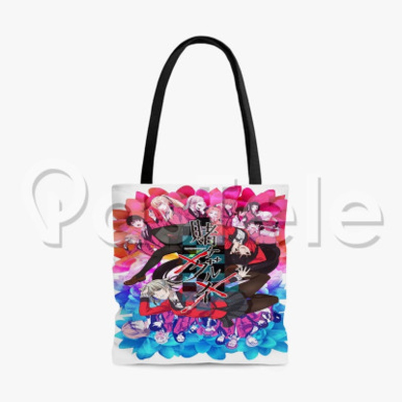 Kakegurui Season 2 Custom Personalized Tote Polyester Cotton Bags Unisex