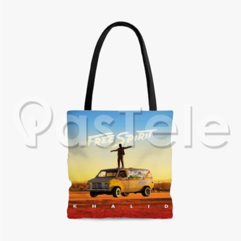 Khalid Free Spirit Custom Personalized Tote Bag Unisex Polyester Cotton Bags
