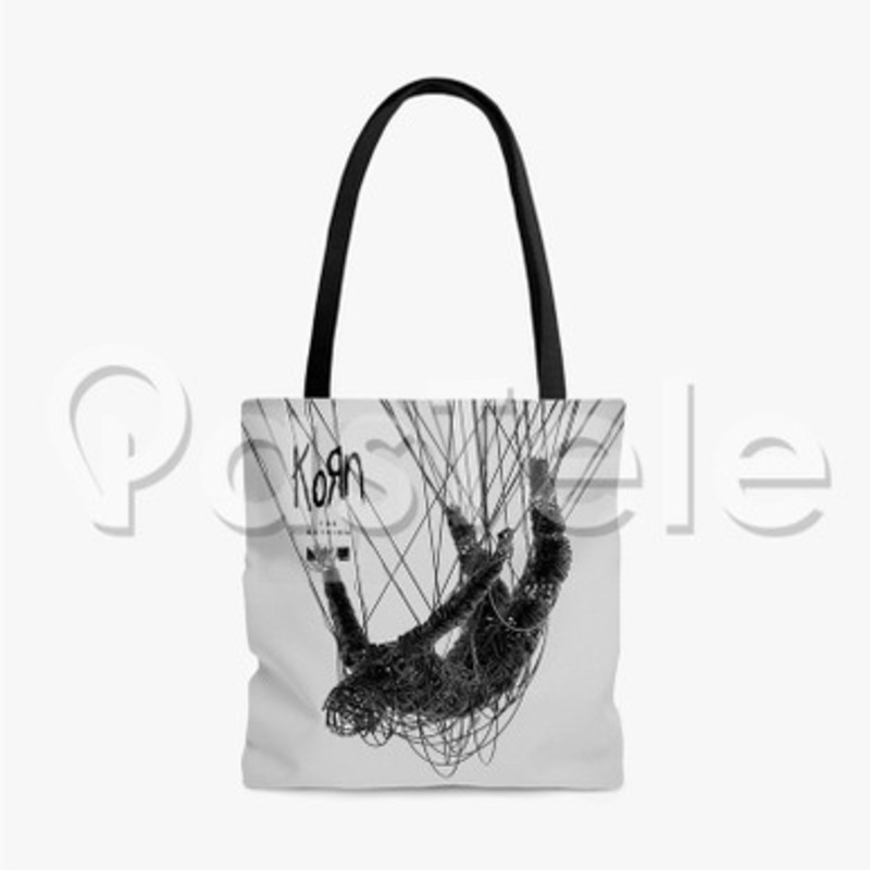 Korn The Nothing Custom Personalized Tote Bag Unisex Polyester Cotton Bags