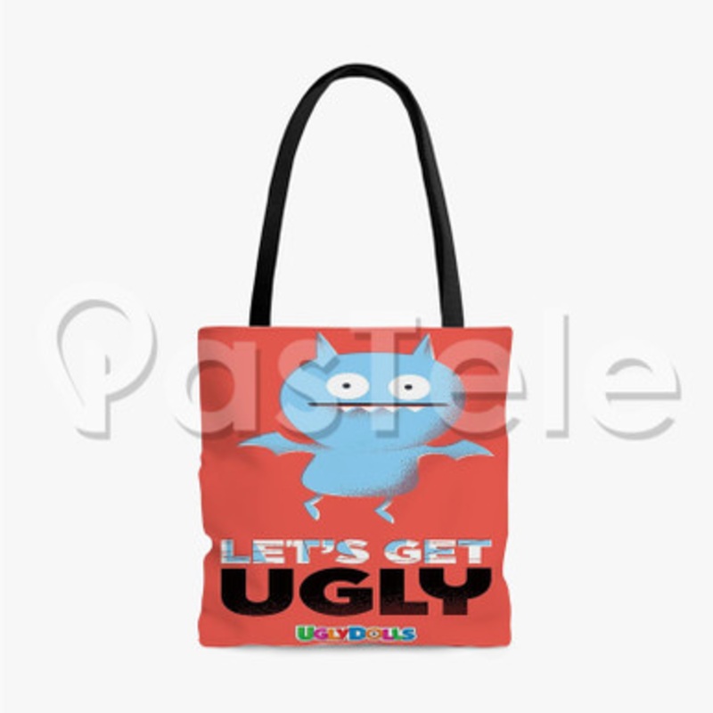 Let s Get Ugly Custom Personalized Tote Bag Unisex Polyester Cotton Bags