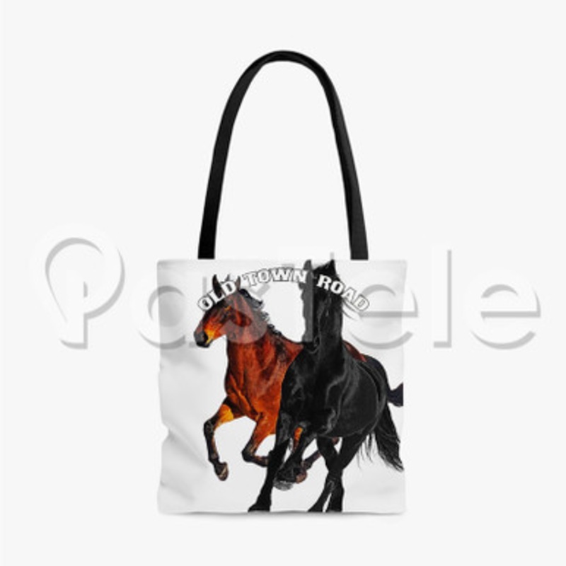 lil nas x old town road Custom Personalized Tote Bag Unisex Polyester Cotton Bags