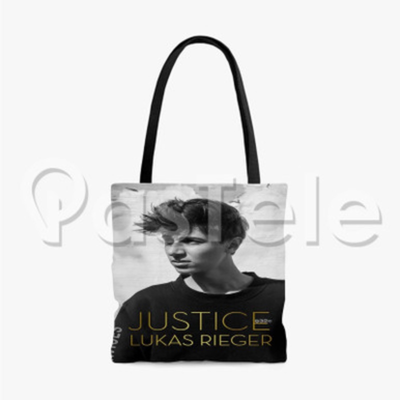 Lukas Rieger Custom Personalized Tote Bag Unisex Polyester Cotton Bags