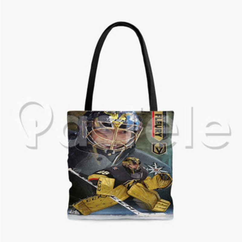 Marc Andr Fleury Vegas Golden Knights NHL Custom Personalized Tote Bag Unisex Polyester Cotton Bags