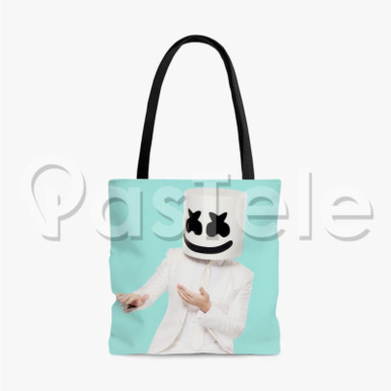marshmello Custom Personalized Tote Bag Unisex Polyester Cotton Bags