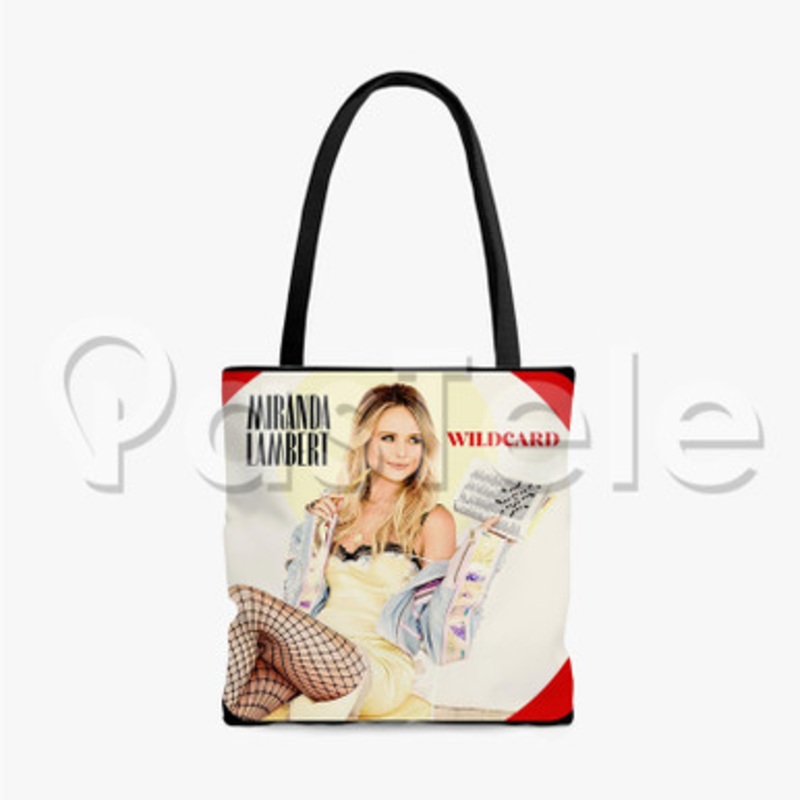 Miranda Lambert Wildcard Custom Personalized Tote Bag Unisex Polyester Cotton Bags