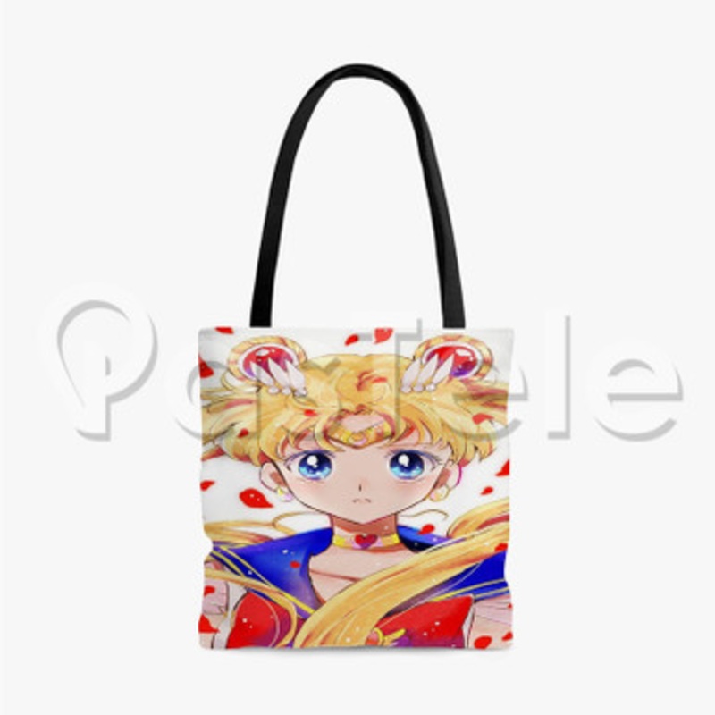 Sailor Moon Custom Personalized Tote Bag Unisex Polyester Cotton Bags