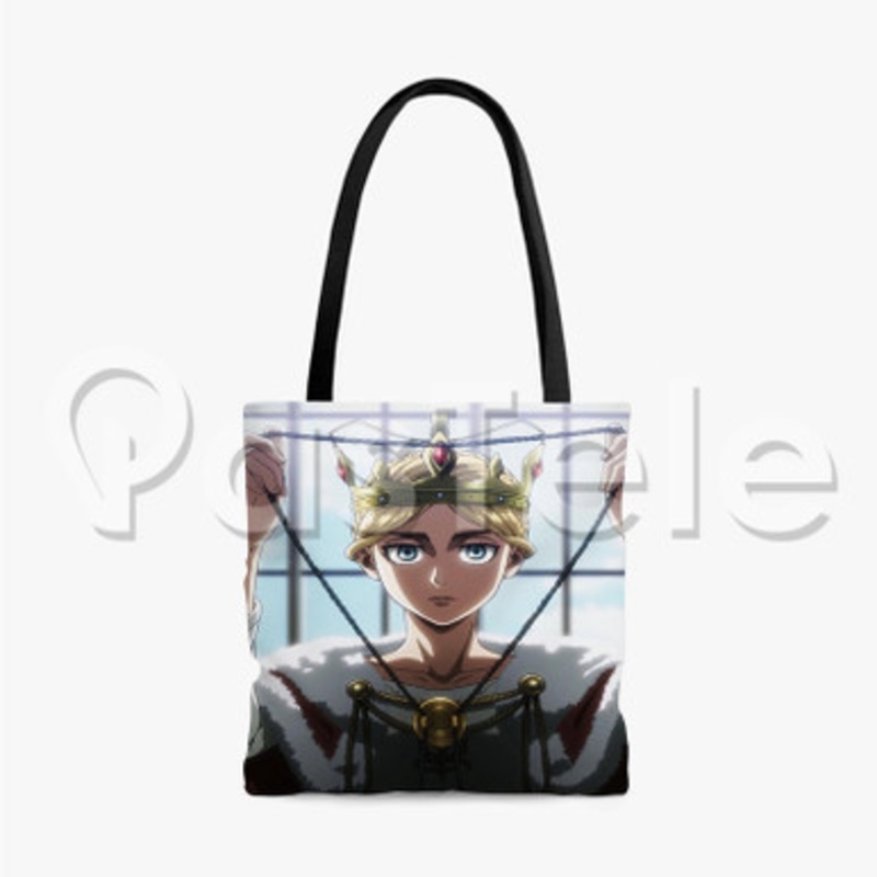 Shingeki no Kyojin Season 3 Custom Personalized Tote Bag Unisex Polyester Cotton Bags