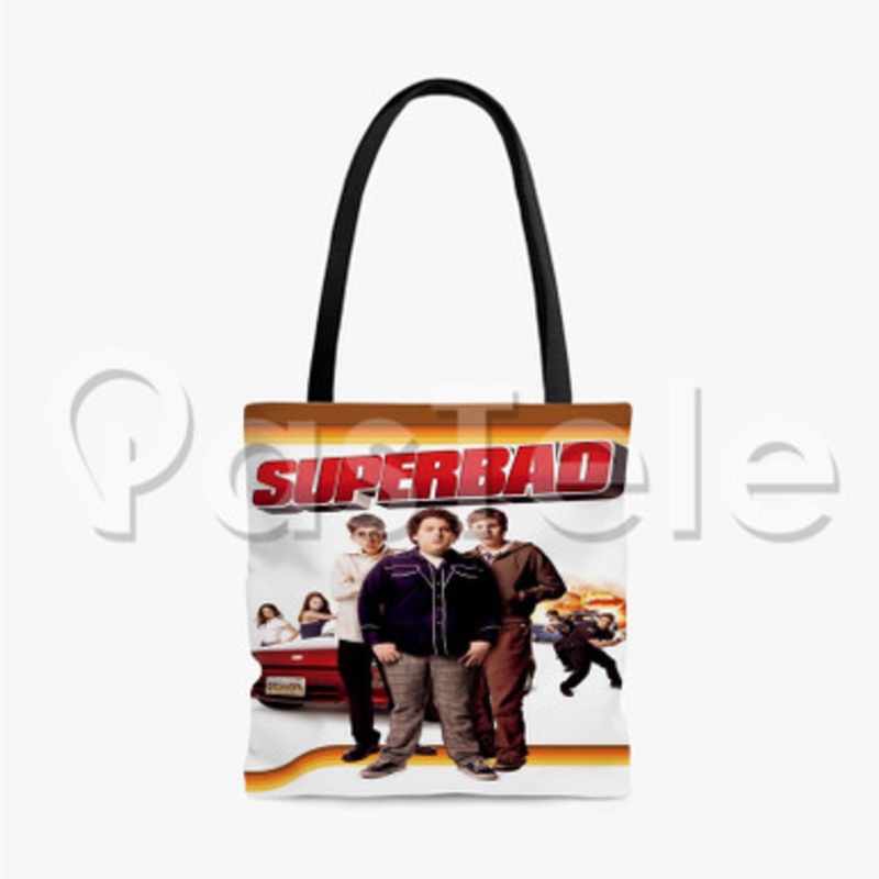 Superbad Custom Personalized Tote Bag Unisex Polyester Cotton Bags