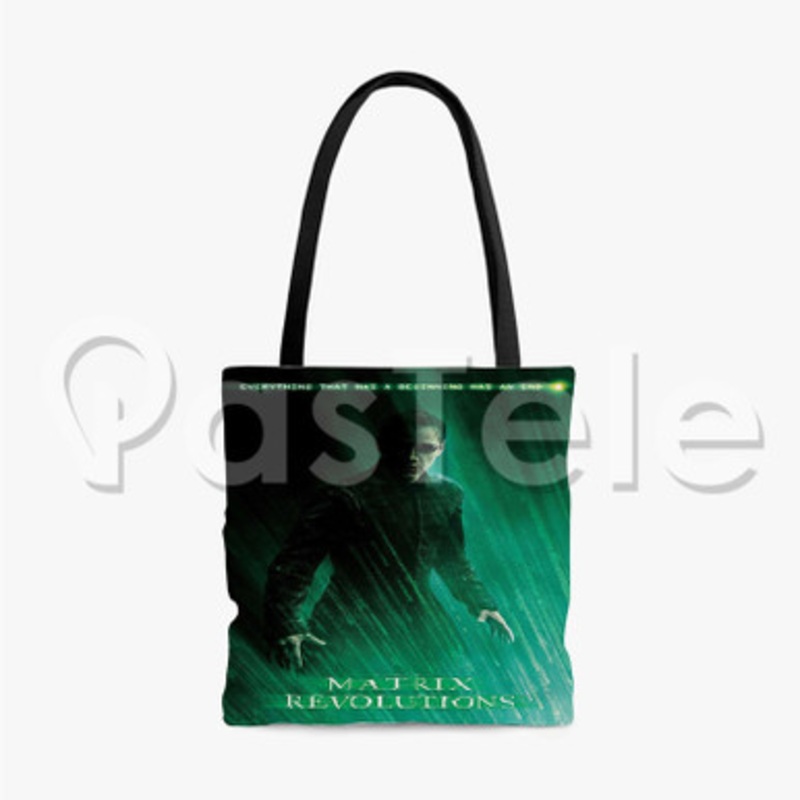 The Matrix Revolutions Custom Personalized Tote Bag Unisex Polyester Cotton Bags