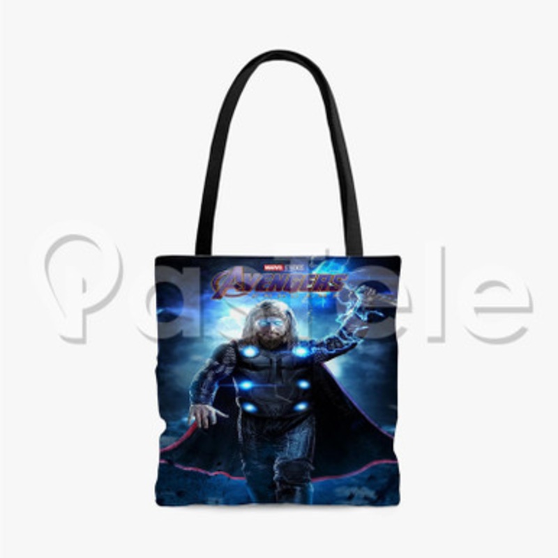 Thor Avengers Endgame Custom Personalized Tote Bag Unisex Polyester Cotton Bags