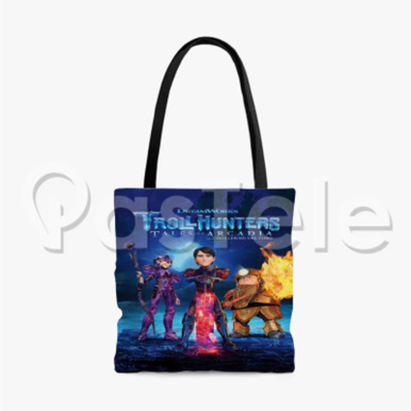 Trollhunters Custom Personalized Tote Bag Unisex Polyester Cotton Bags