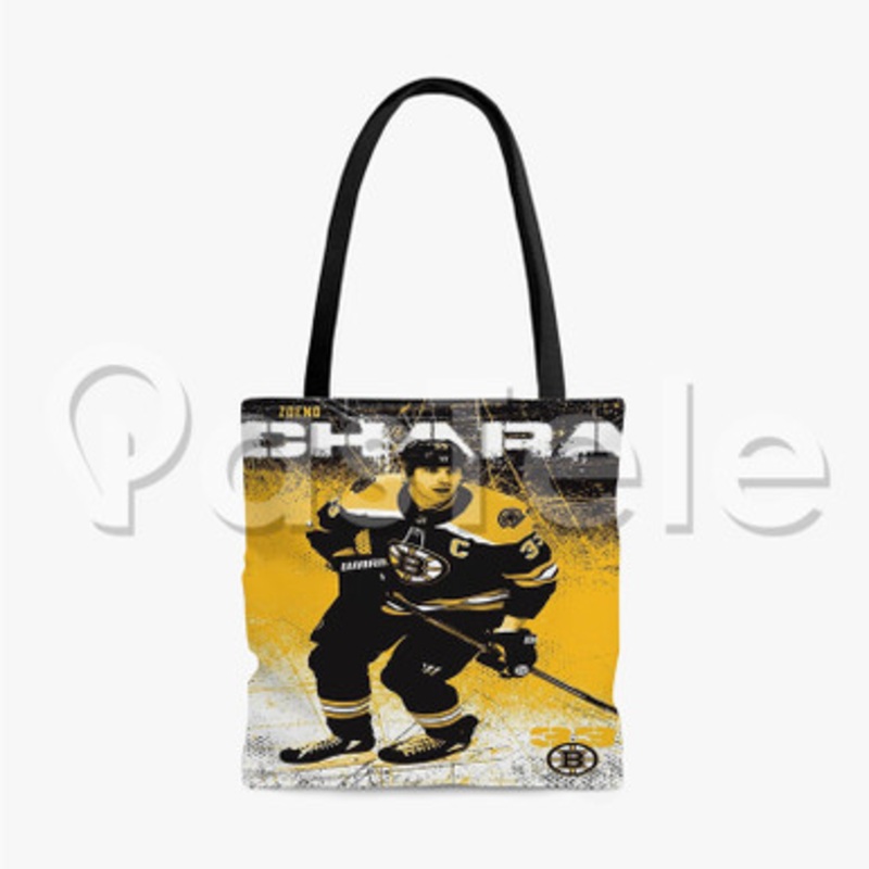 Zdeno Ch ra NHL Boston Bruins Custom Personalized Tote Bag Unisex Polyester Cotton Bags