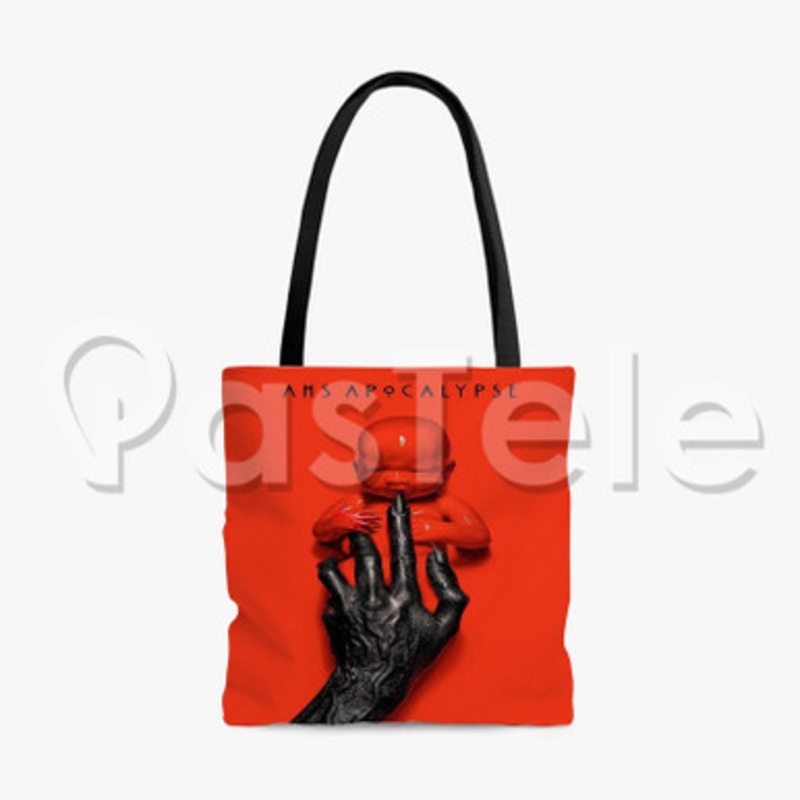 American Horror Story Apocalypse Custom Personalized Tote Polyester Cotton Bags Unisex