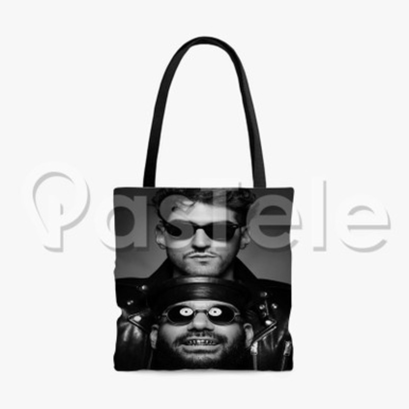 Chromeo Custom Personalized Tote Polyester Cotton Bags Unisex
