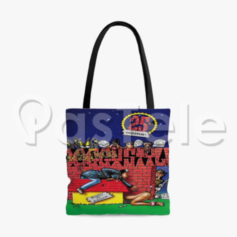 Death Row Records Custom Personalized Tote Polyester Cotton Bags Unisex