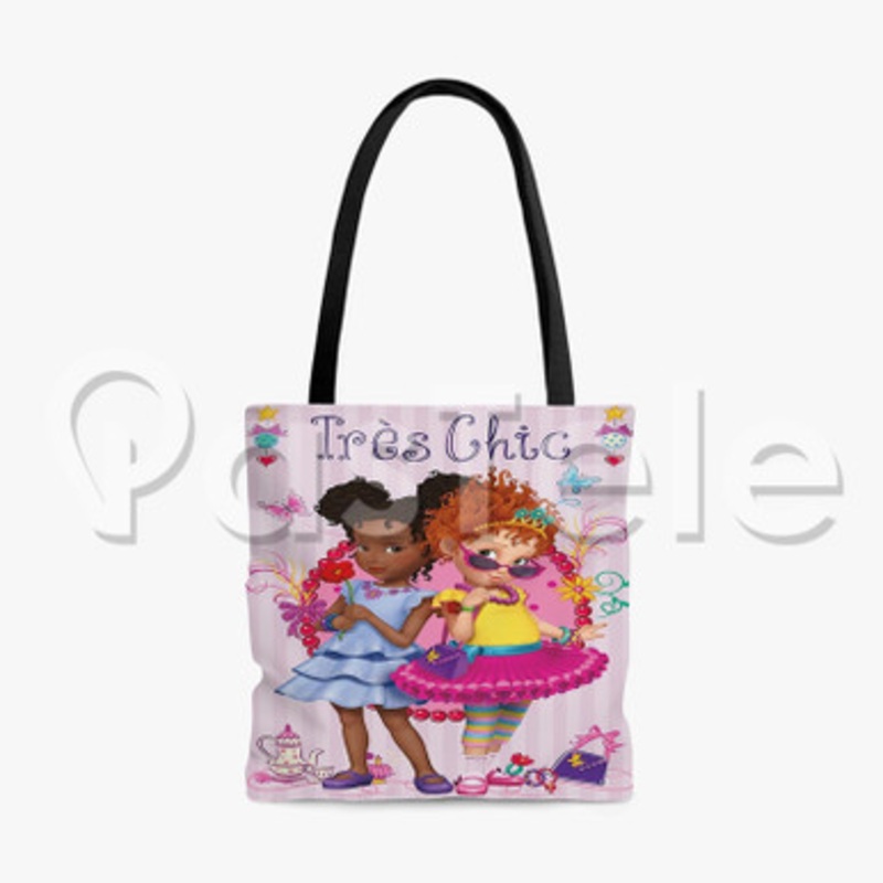 Disney Fancy Nancy Custom Personalized Tote Polyester Cotton Bags Unisex