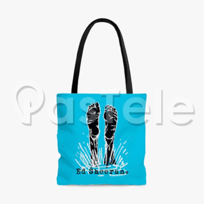 Ed Sheeran Custom Personalized Tote Polyester Cotton Bags Unisex
