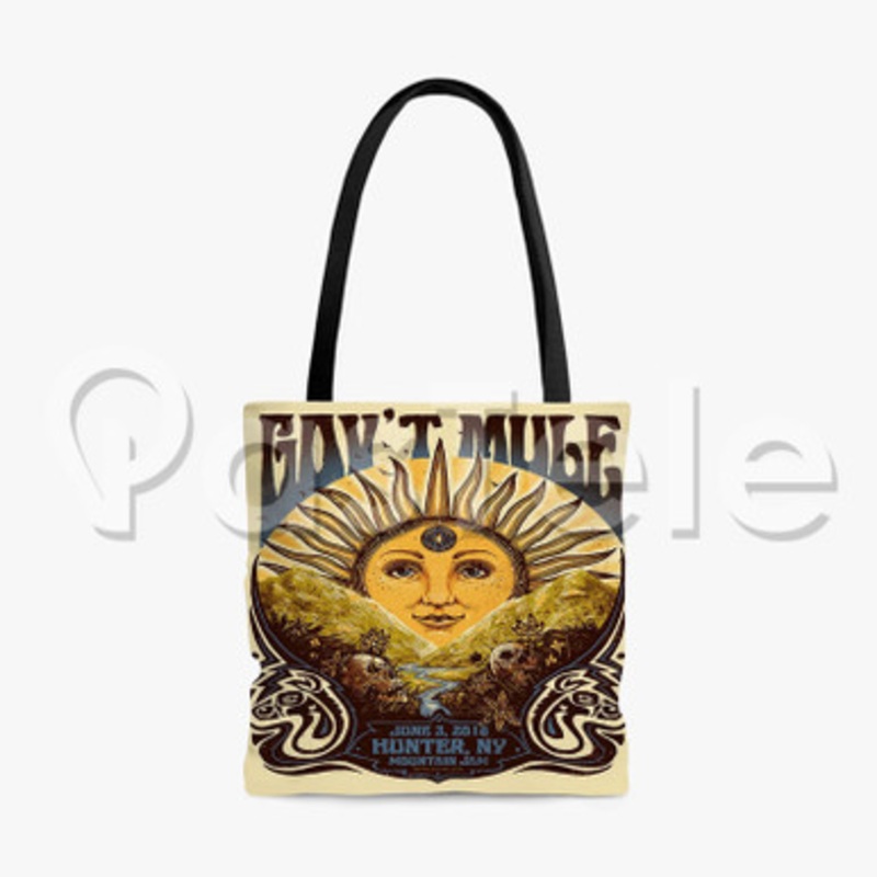 Gov t Mule Custom Personalized Tote Polyester Cotton Bags Unisex