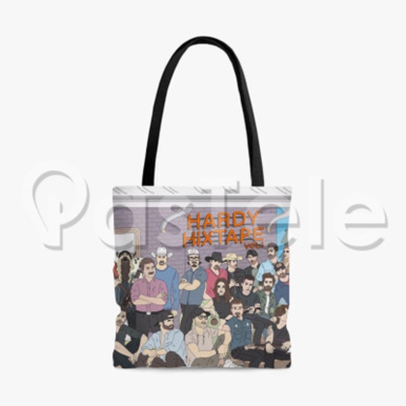 Hardy Nothin Out Here Custom Personalized Tote Polyester Cotton Bags Unisex