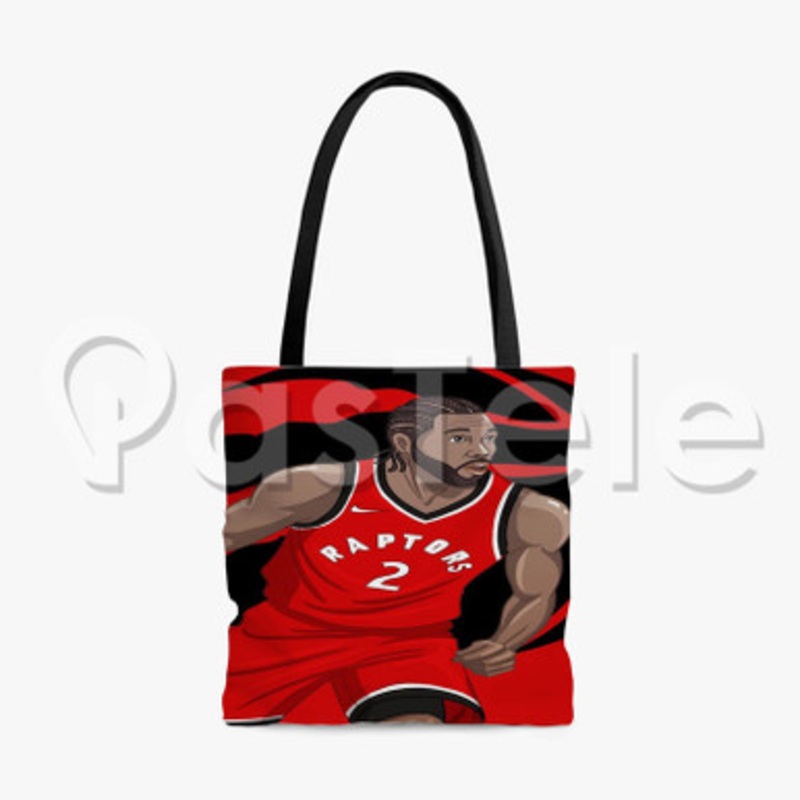 Kawhi Leonard v Custom Personalized Tote Polyester Cotton Bags Unisex