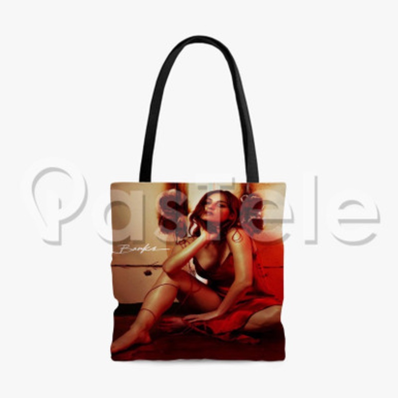 Banks Custom Personalized Tote Polyester Cotton Bags Unisex