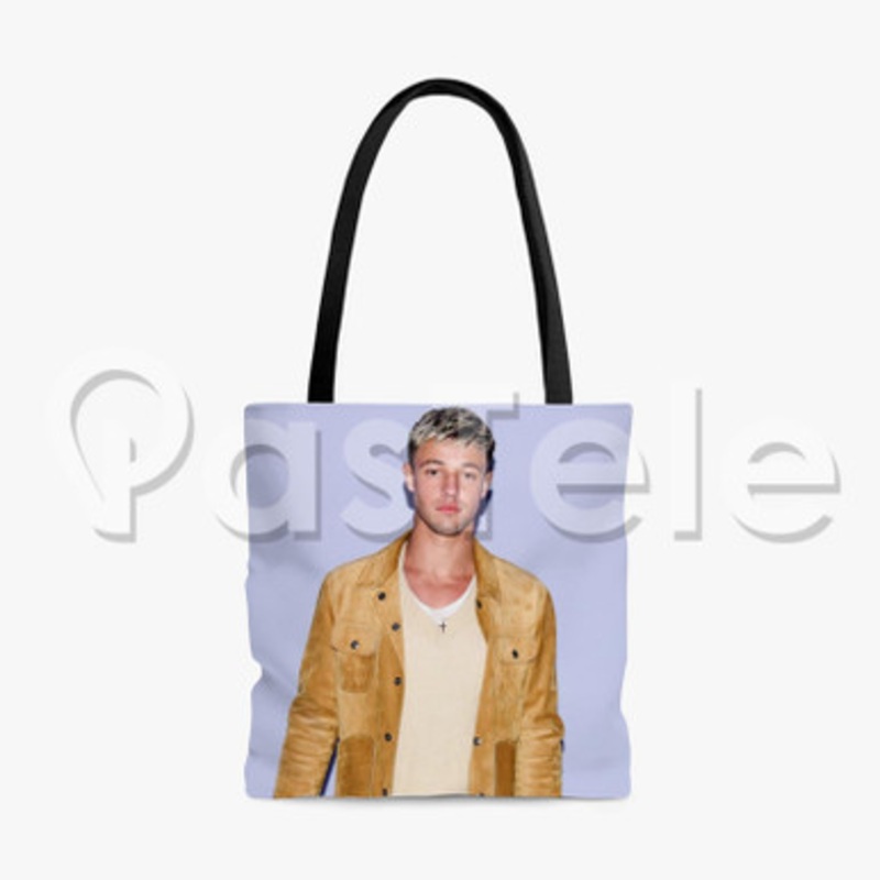 Cameron Dallas Custom Personalized Tote Polyester Cotton Bags Unisex