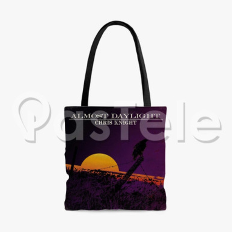 Chris Knight Almost Daylight Custom Personalized Tote Polyester Cotton Bags Unisex