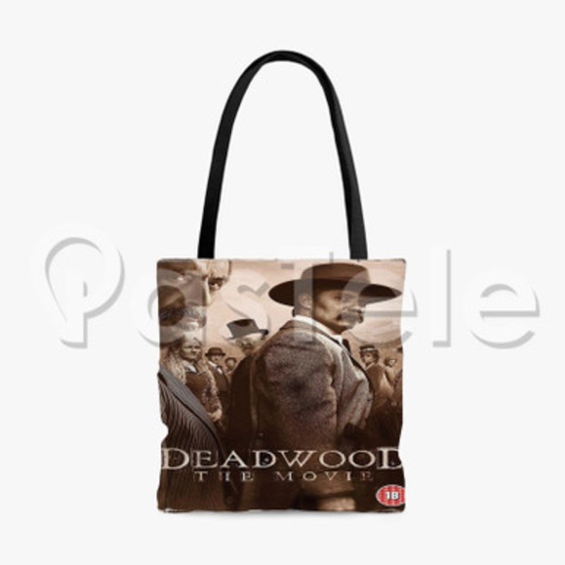 Deadwood The Movie Custom Personalized Tote Polyester Cotton Bags Unisex