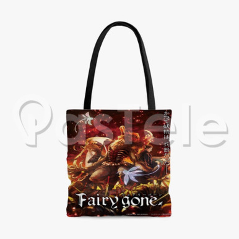 Fairy Gone Custom Personalized Tote Polyester Cotton Bags Unisex