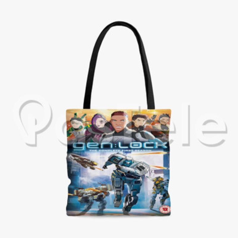 Gen Lock Custom Personalized Tote Polyester Cotton Bags Unisex