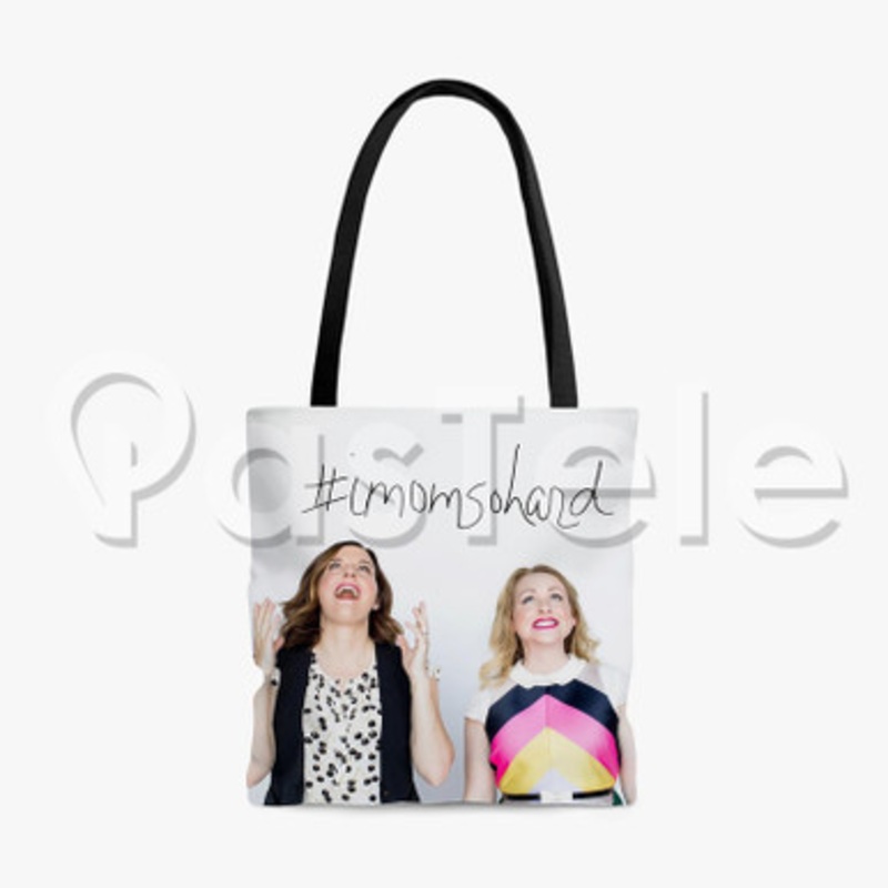 Imomsohard Custom Personalized Tote Polyester Cotton Bags Unisex