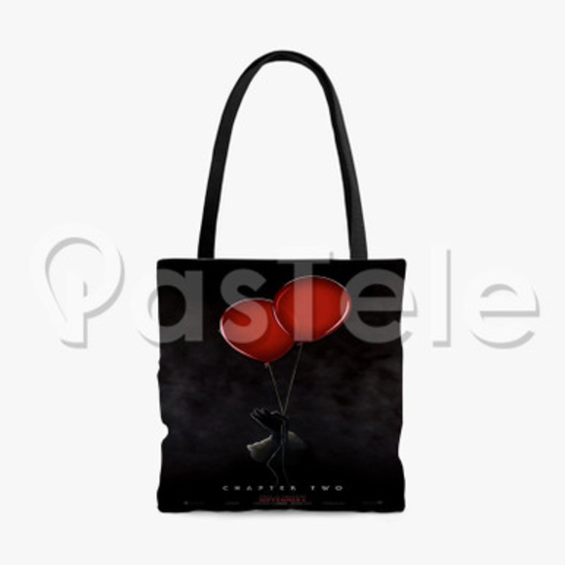 It Chapter Two Balloons Custom Personalized Tote Polyester Cotton Bags Unisex