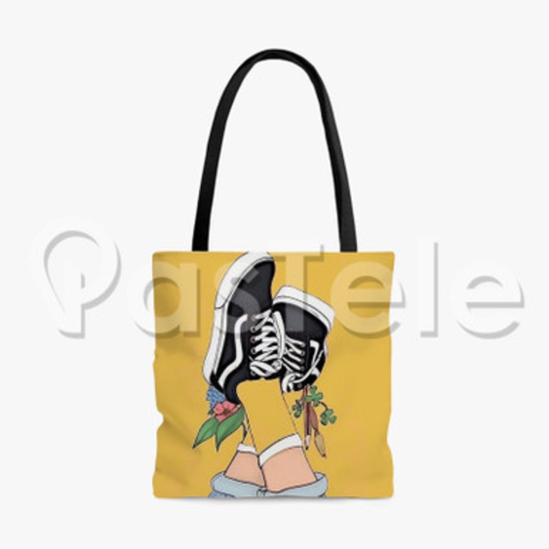 J Cole Type Beat Custom Personalized Tote Polyester Cotton Bags Unisex