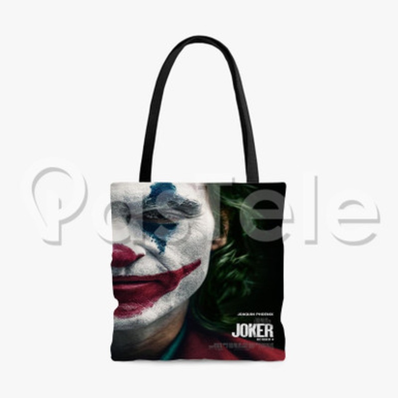 Joker 2 Custom Personalized Tote Polyester Cotton Bags Unisex